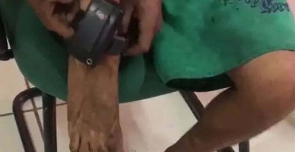 Homem deixa tornozeleira em casa para assaltar unidade de saúde