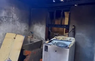 Mulher grávida pula da janela para se salvar de incêndio em Urussanga