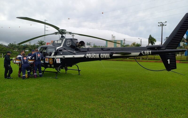 Criciúma: trabalhador sofre fratura ao ter quadril esmagado por carreta