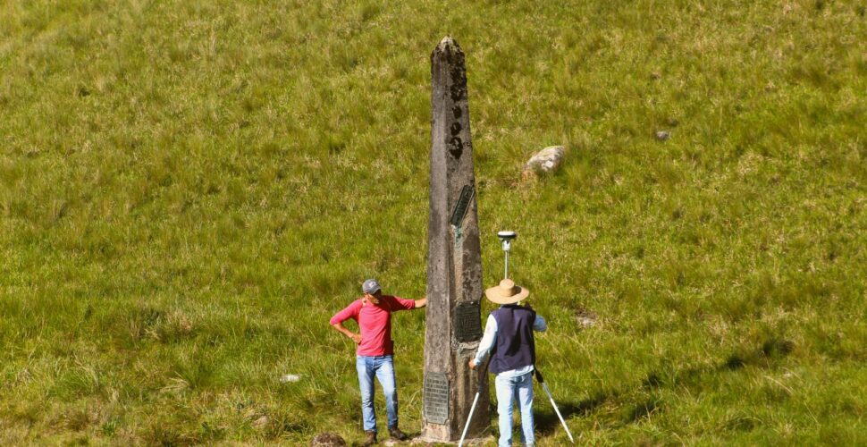 Após medição com GPS, divisa entre Paraná e Santa Catarina é ajustada em 490 hectares