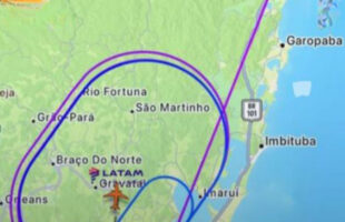 Neblina impede pouso de avião em Jaguaruna