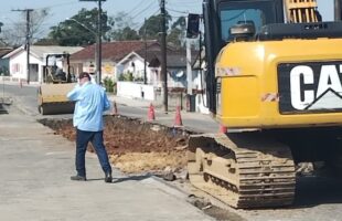 Iniciada revitalização asfáltica da Rua Visconde de Barbacena em Barro Branco