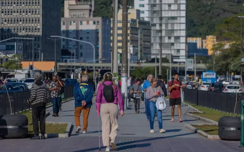 População de Santa Catarina cresce 5,9% em um ano e ultrapassa 8 milhões