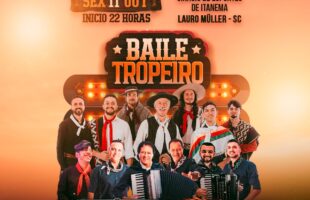 Associação Lauromülense de Amigos do Turismo (ALAT) realiza 1º Baile Tropeiro em Lauro Müller