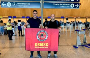 Bombeiros do CBMSC representam o Brasil em curso de gestão de desastres no Japão