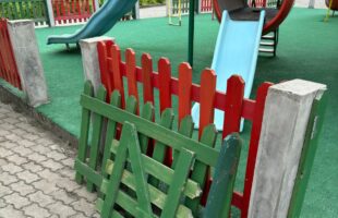 Más condições do parque infantil preocupa moradores do distrito de Guatá, em Lauro Müller