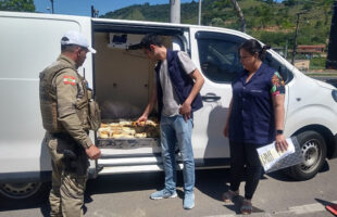 Vigilância apreende carga de queijos em condição irregular