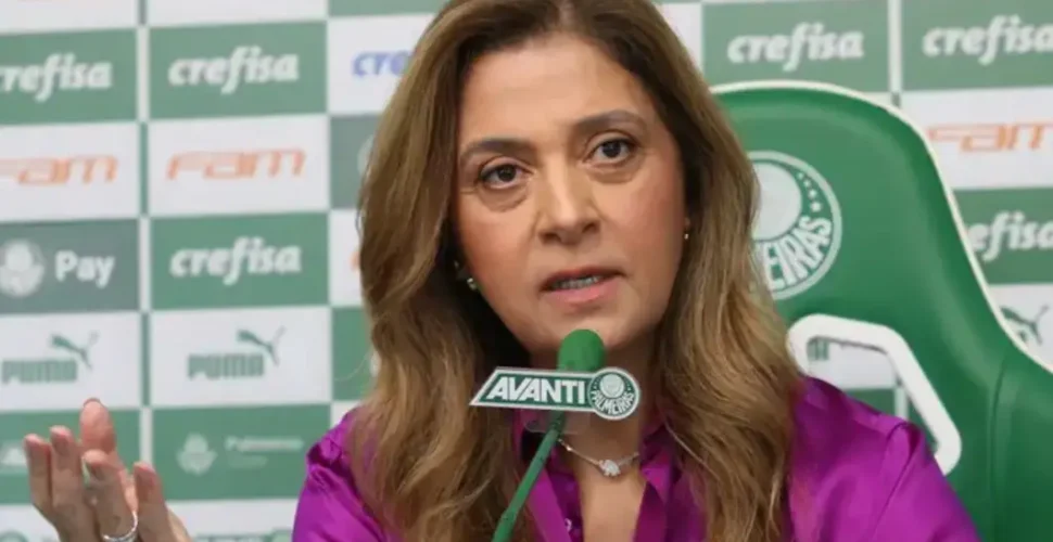 Leila Pereira bate Savério Orlandi e é reeleita presidente do Palmeiras