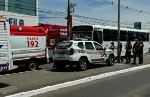 Adolescente morre atropelada por ônibus em Criciúma