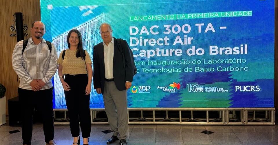 Satc participa da inauguração do primeiro projeto de captura de CO₂ direto do ar na América Latina