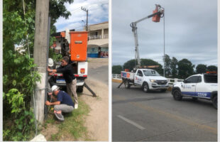 Ponte de Tubarão tem fiação furtada mais uma vez