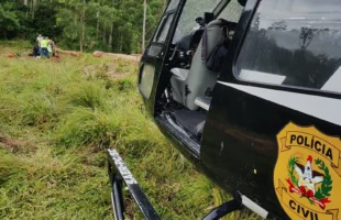 Gestante de cinco meses é atingida por trator em Rio Fortuna