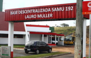 Recém-nascido engasga com leite materno e é salvo por equipe do Samu em Lauro Müller