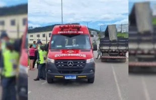 Adolescente em moto morre após colidir em caminhão em Rio Fortuna