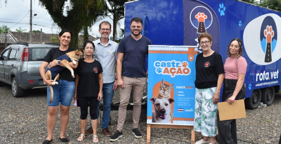 Mutirão de castração beneficia 44 animais em Siderópolis