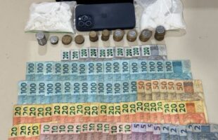 Traficante é preso em Braço do Norte com cocaína e mais de R$ 6 mil em dinheiro