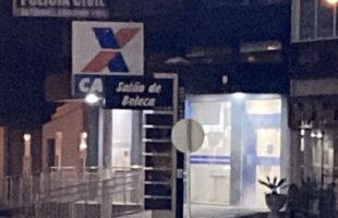 Sistema antifurto de agência bancária é acionado após entrada de morador de rua