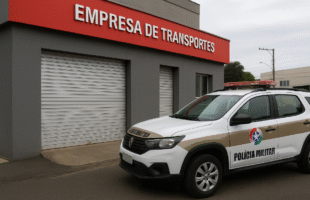 Homem invade empresa de transportes e leva R$ 10 mil em Criciúma