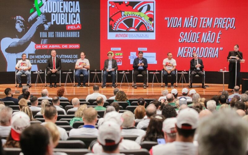 Audiência pública debate segurança e saúde no trabalho em Santa Catarina
