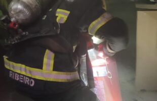 Incêndio em sala comercial é controlado pelos Bombeiros em Orleans