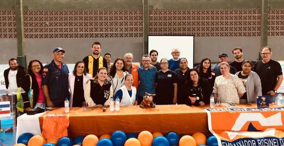 Colégio CEM, de Siderópolis, realiza aula inaugural do Programa Defesa Civil na Escola