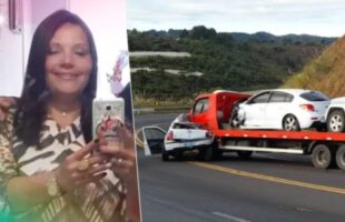Professora morre em grave acidente na SC-114 em São Joaquim