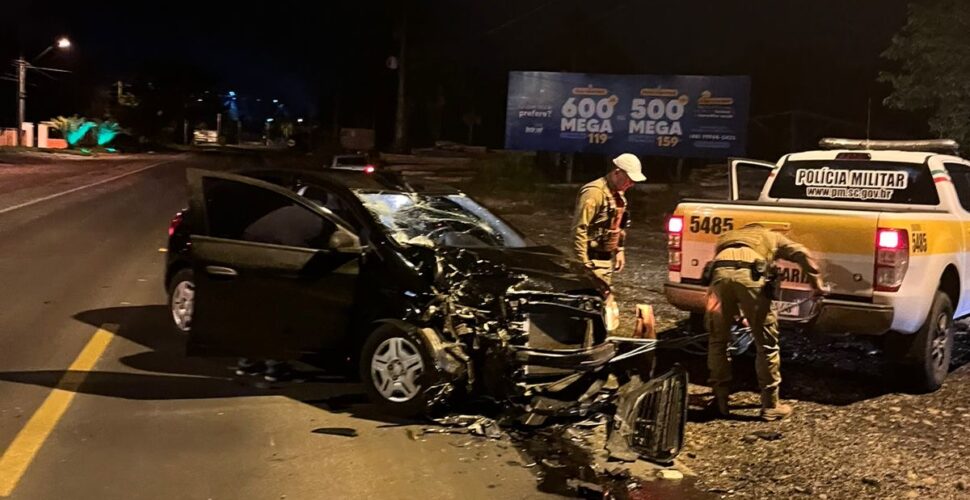 Motociclista de Criciúma perde a vida após grave colisão em Turvo