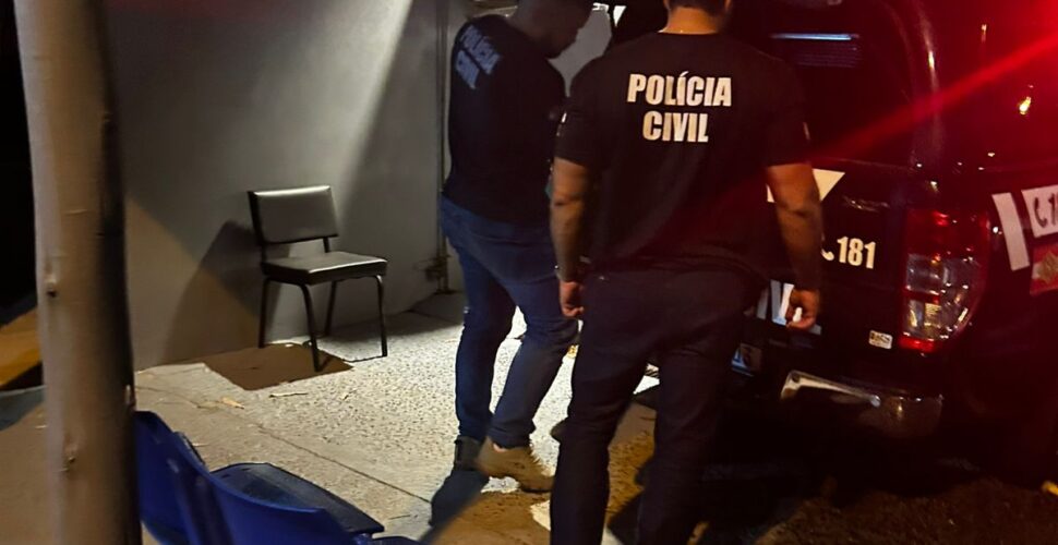 Polícia Civil de Santa Catarina cumpre mandado de prisão preventiva