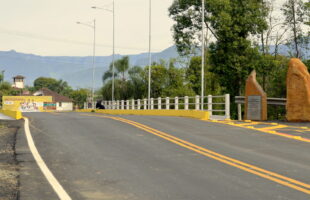 Siderópolis: duplicação da ponte da comunidade de Rio Jordão Baixo será inaugurada no sábado