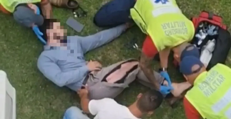 Colisão entre carro e moto deixa homem ferido em Criciúma