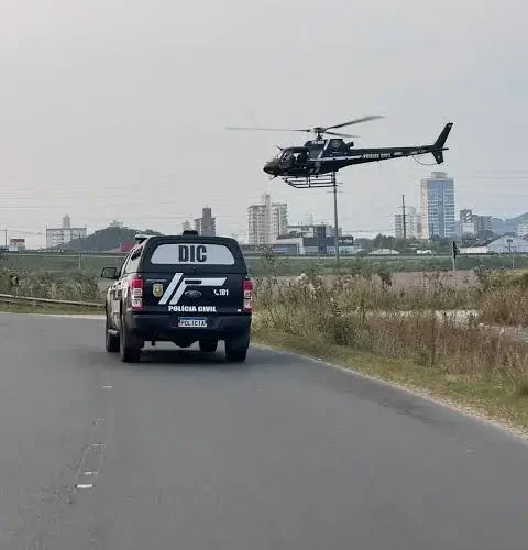 Foragido de São Paulo é preso pela Polícia Civil em Tubarão
