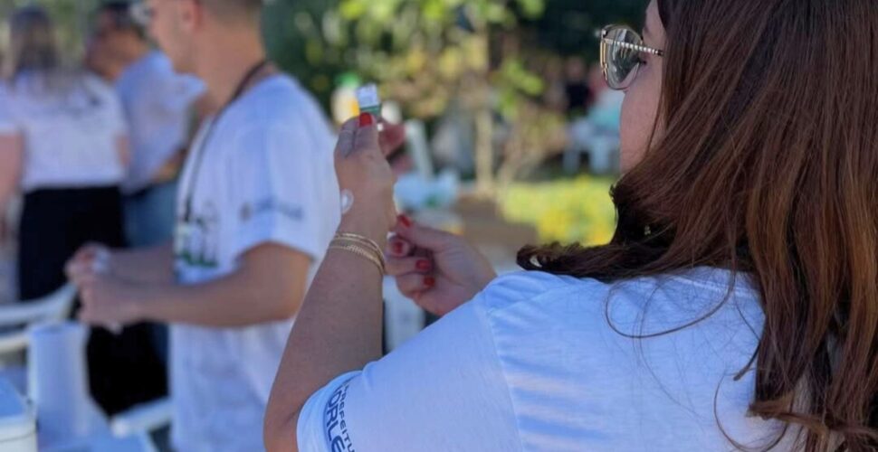 Orleans aplica mais de 1.200 doses no Dia D da Vacinação contra a Gripe