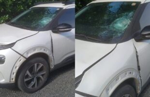 Estudantes são atropeladas e motorista passa mal após acidente em Criciúma