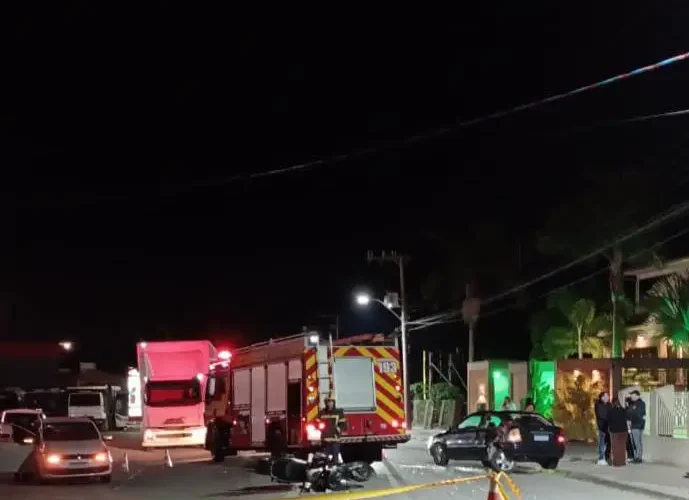 Empresário de Jaguaruna morre em acidente de moto em Tubarão