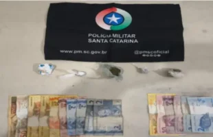 Três homens são presos por tráfico de drogas em Sombrio