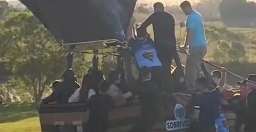 Acidente com balão em Praia Grande: Polícia encontra extintor e intensifica buscas por maçarico