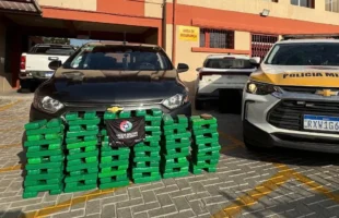 Mais de 120 kg de maconha são apreendidos com paraguaios em operação na Serra Catarinense
