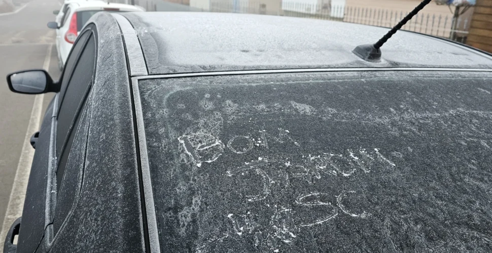 Geada e temperaturas negativas marcam o amanhecer na Serra Catarinense