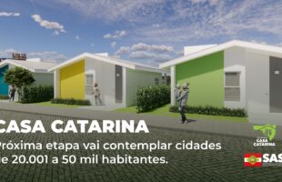 Mais da metade dos municípios do estado já aderiram ao Programa Casa Catarina