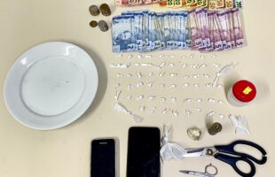 Polícia Militar apreende drogas e detém suspeitos de tráfico em Lauro Müller