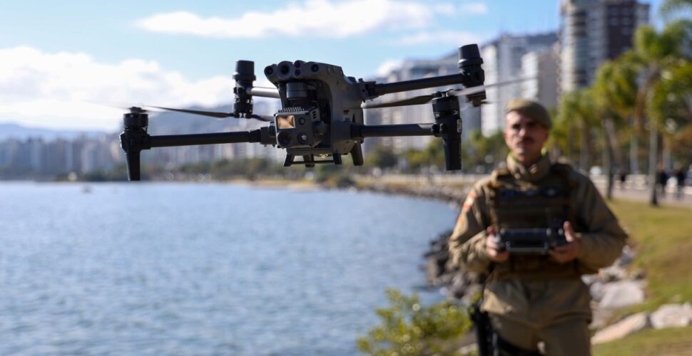 Estado mais seguro do país: testes de reconhecimento facial em eventos ganham reforço de drones