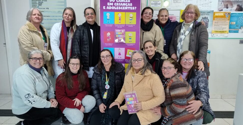 Saúde de Urussanga recebe capacitação sobre diagnóstico precoce do câncer infantil