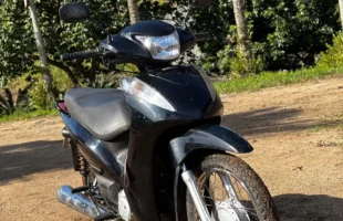 PM recupera motocicleta furtada e identifica suspeito em Lauro Müller