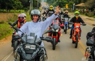 Fé no comando: Romaria dos motociclistas em Içara adiada por chuva e remarcada para domingo (3)