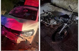 Fuga após colisão: motorista abandona feridos graves em acidente na SC-441