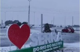 Alerta de Neve em SC! Defesa Civil aponta chance para regiões serranas