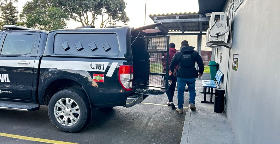 Segundo investigado por latrocínio em Morro da Fumaça é capturado pela Polícia Civil
