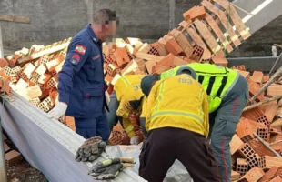 Trabalhador morre ao ser atingido por laje em Criciúma