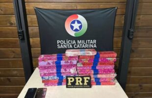 Dois homens são presos com mais de 15 kg de maconha na BR-101 em Imbituba