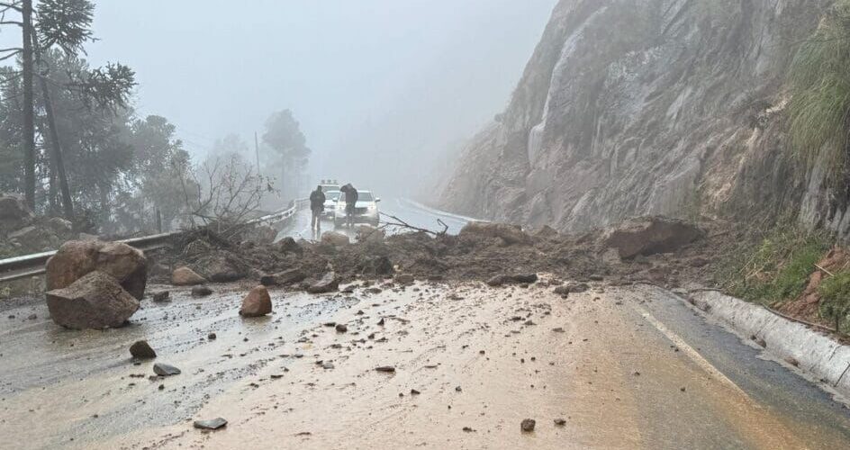 Serra do Avencal Bloqueada: Deslizamento Interdita SC-110 em Urubici